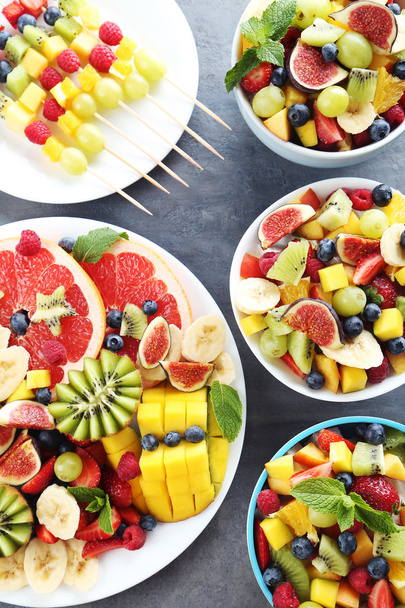 Fresh fruit salad - Photo, Image