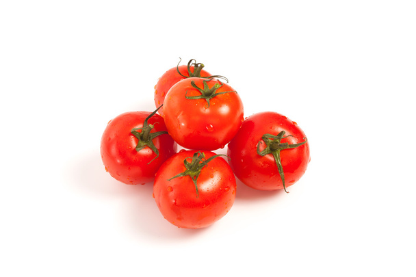 Tomatoes isolated on white - Photo, image