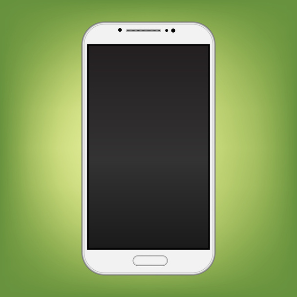 Modern smart phone isolation vector - Vector, Image