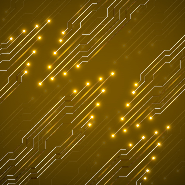 Placa de circuito, fundo de tecnologia abstrata, ilustração vetorial eps 10
 - Vetor, Imagem