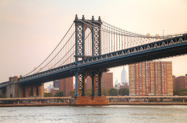 Manhattanský most v New Yorku - Fotografie, Obrázek