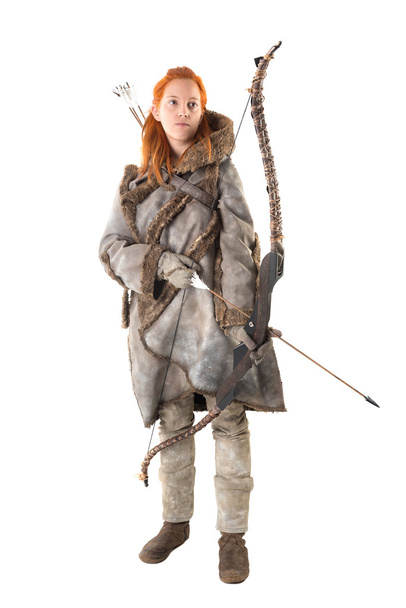 Fille archer avec arc
  - Photo, image