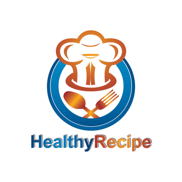 Chef and restaurant logo design - Vector, Image