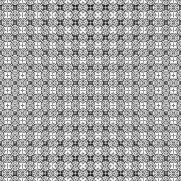 灰色の古典的なビクトリア朝のパターン - 写真・画像