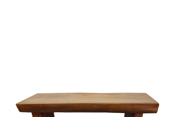 Hoogste houten tafel  - Foto, afbeelding