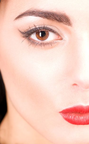 Beautiful girl with make up - 写真・画像
