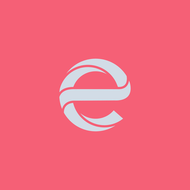 E letter logo icon - Vector, Image