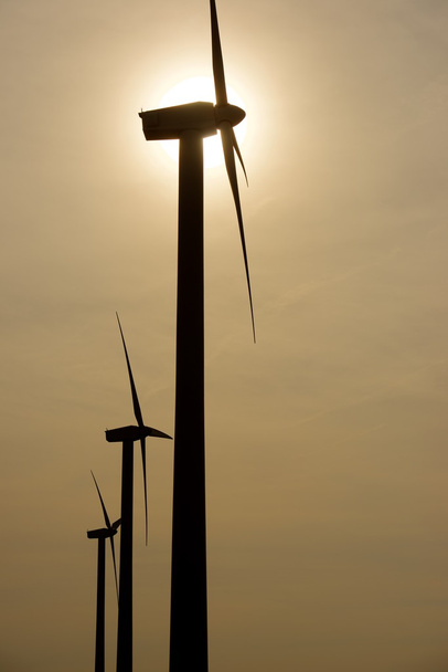 Rüzgar enerjisi kavramı - Fotoğraf, Görsel