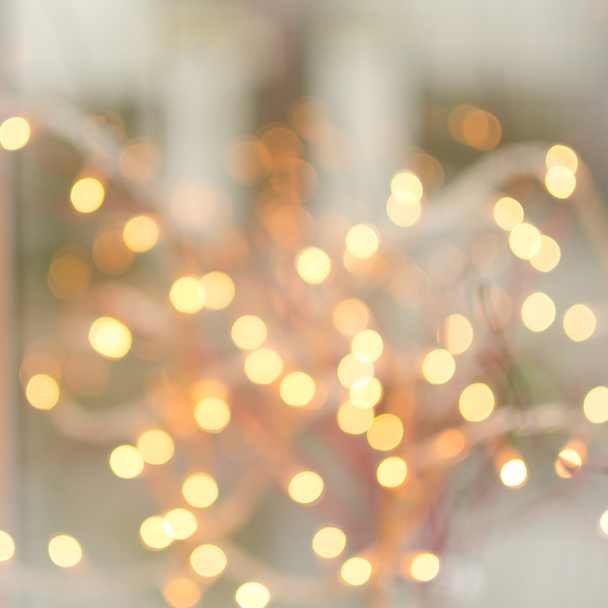 defocused christmas lights - Фото, изображение