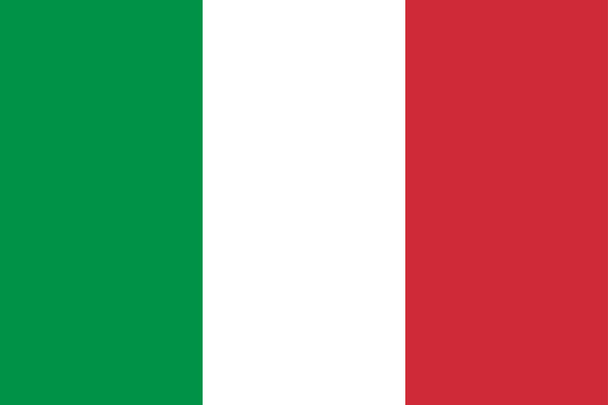 Italian kansallislippu
 - Vektori, kuva