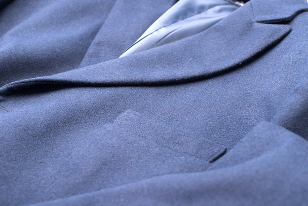 Üzerinde mavi ceket belirli cep - Fotoğraf, Görsel