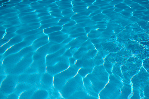 Blauw water - Foto, afbeelding