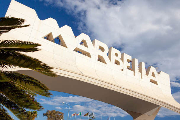 Gateway to Marbella on the Costa del Sol, Spain - Φωτογραφία, εικόνα