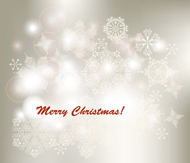 Vector Christmas Greeting Card - Vector, Image