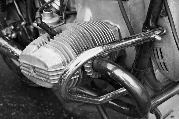 Fiets motor closeup - Foto, afbeelding