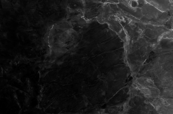 Czarny marmur naturalny wzór tła - Zdjęcie, obraz