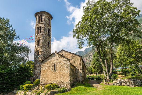 Chiesa di Santa Coloma vicino Andorra la Vella
 - Foto, immagini