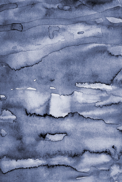Abstract grey watercolor on paper texture as background - Foto, Bild