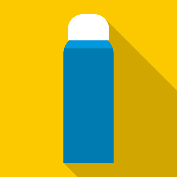 Thermos icon, flat style - Vector, afbeelding