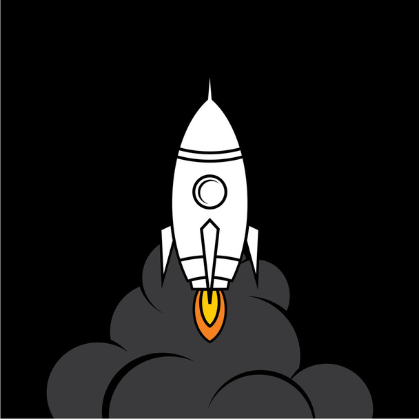 Space shuttle rakéta - Vektor, kép
