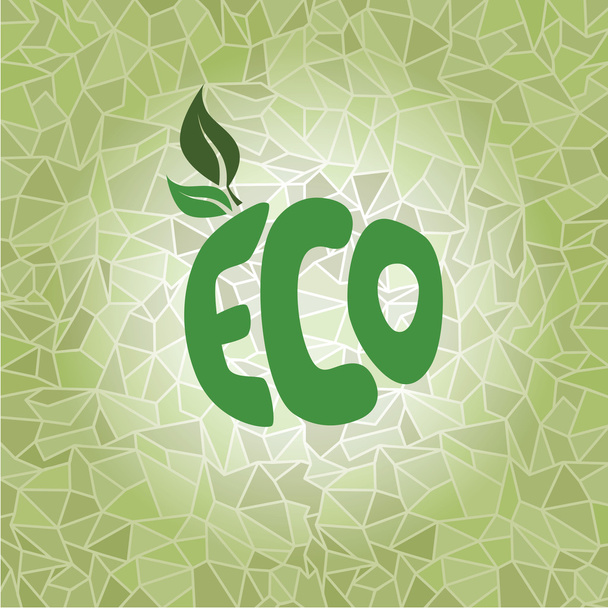 Logo del producto ecológico
 - Vector, Imagen