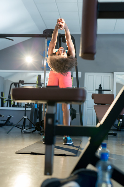 woman enjoying time in gym - Photo, image