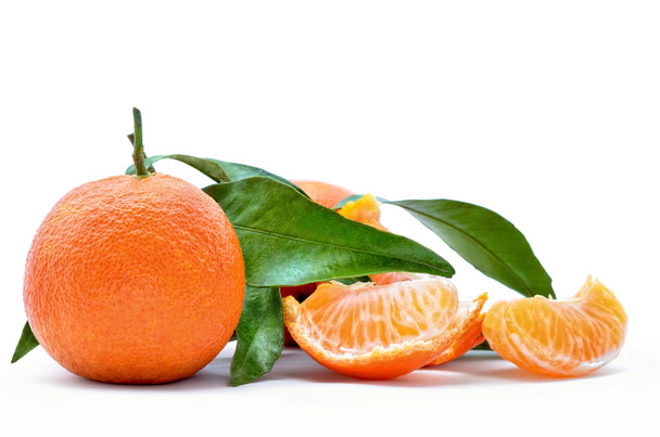 Fresh, ripe citrus, isolated on white background - Photo, Image