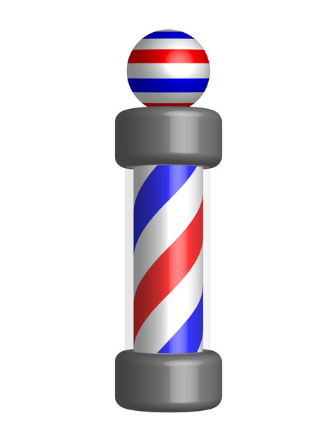 Barber pole - Vector, Image
