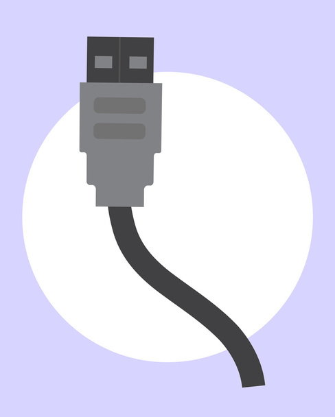 USB-кабель Векторні ілюстрації - Вектор, зображення