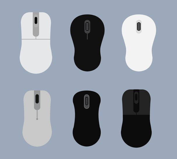 コンピューターのマウスのベクトルのデザイン - ベクター画像