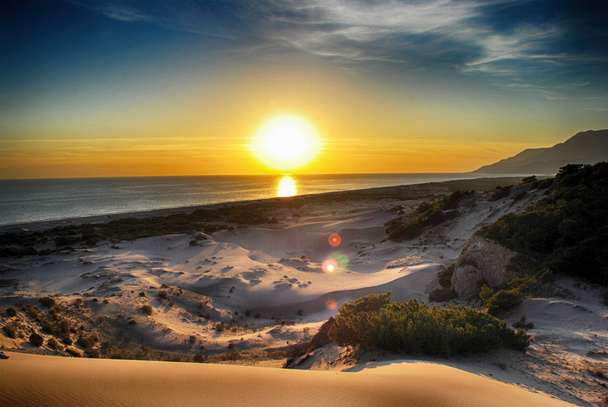 Puesta de sol en Patara Beach Turquía
 - Foto, Imagen