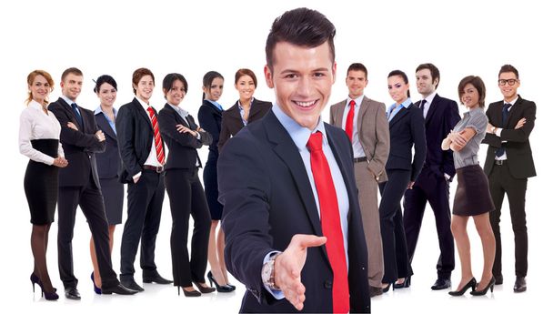 successful business team - Photo, Image