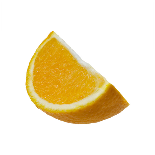 Orange slices on white isolated background - Foto, Imagen