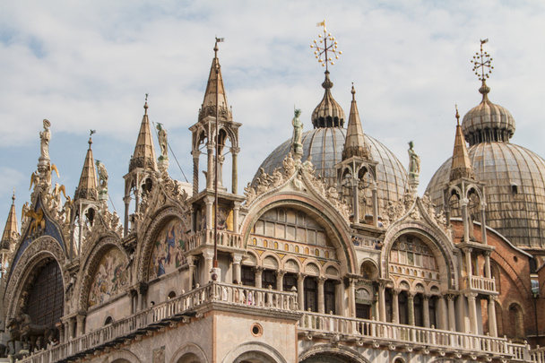 Basilica di San Marco, Cattedrale, Statue della Chiesa Mosaici Dettagli
 - Foto, immagini