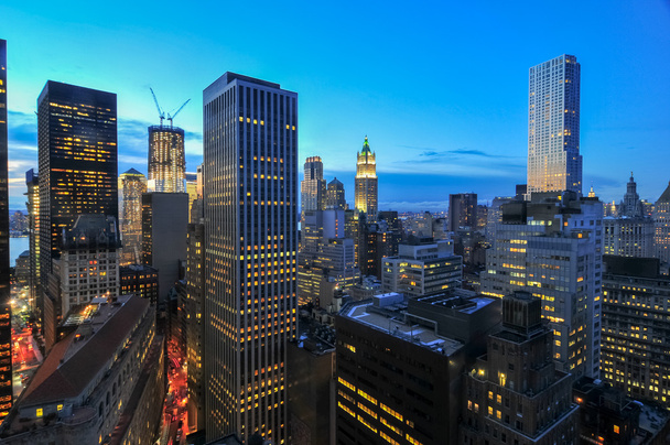 Vista aérea del centro de Manhattan
 - Foto, imagen