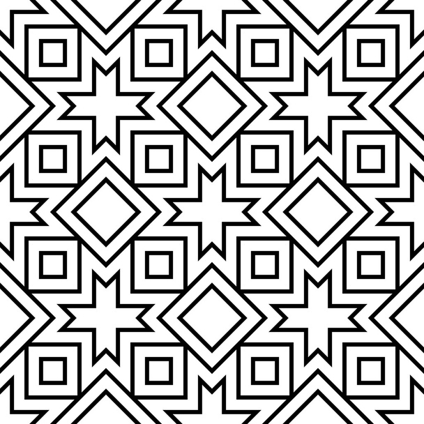 abstract geometric fashion pattern - Διάνυσμα, εικόνα