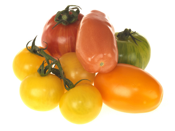 οργανικές ντομάτες οικογενειακών κειμηλίων - Φωτογραφία, εικόνα