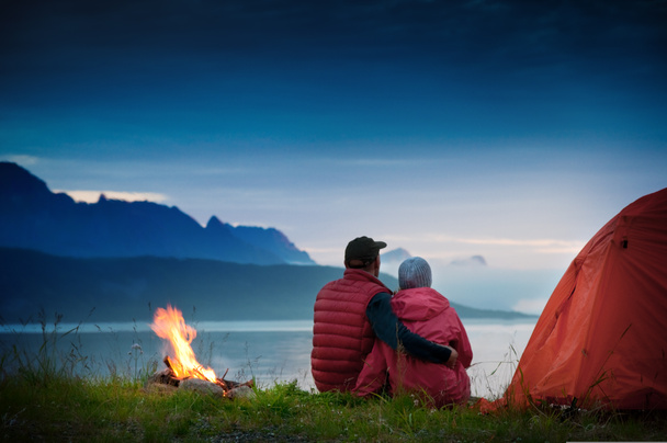 Couple de camping - Photo, image
