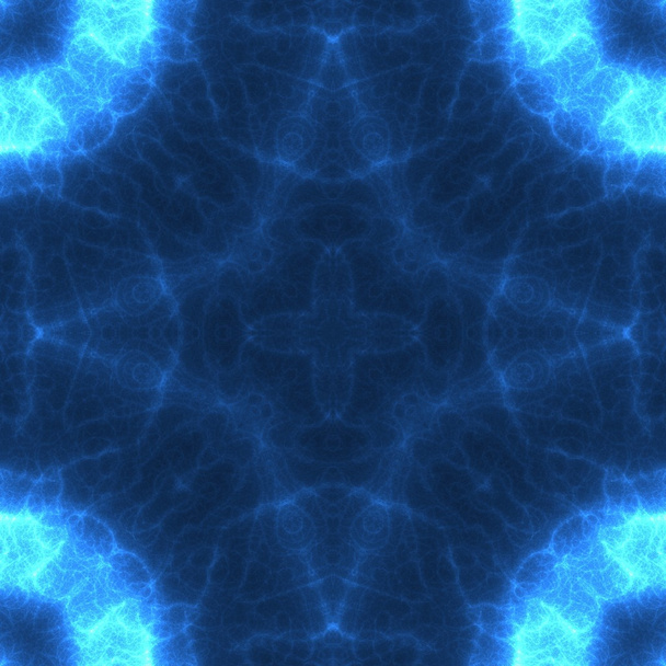 Misteriosa estrella azul abstracta geométrica
  - Foto, imagen