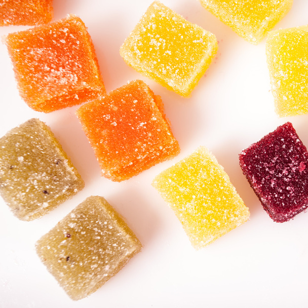 Various flavors of jelly candies. - Fotoğraf, Görsel