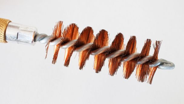 Wire brush for a gun - Photo, image