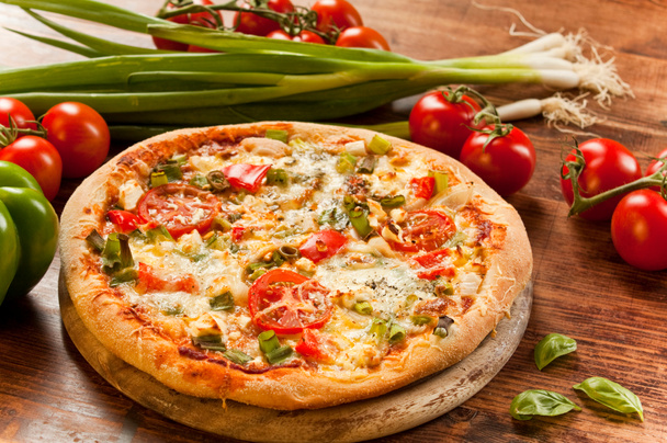 Veggie Pizza - Photo, Image