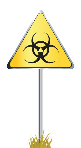 ikona podepsat Biohazard - Vektor, obrázek
