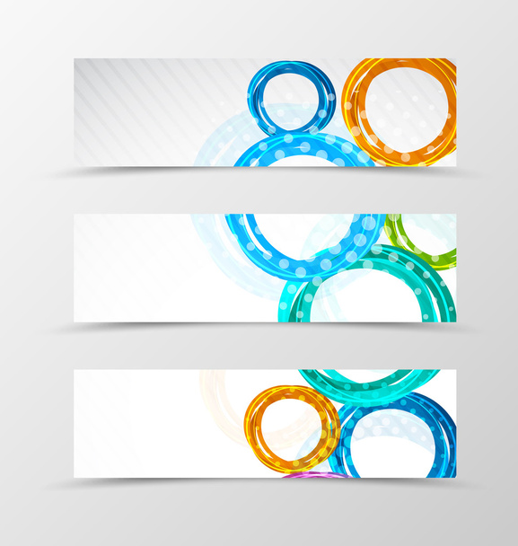 Set of banners - Vector, afbeelding