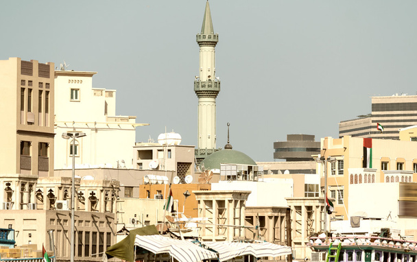 Panoramik eski Dubai - Fotoğraf, Görsel