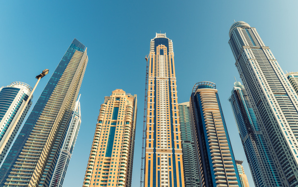 skyline moderno de Dubai
 - Foto, imagen