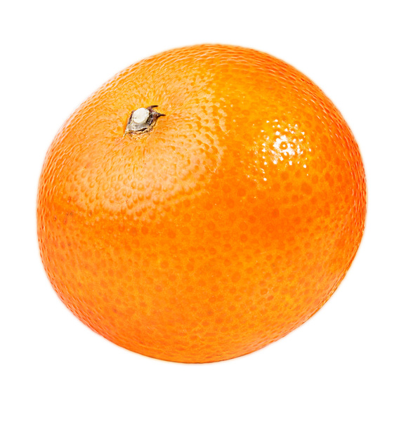 Tangerine ou mandarine isolée sur blanc
 - Photo, image