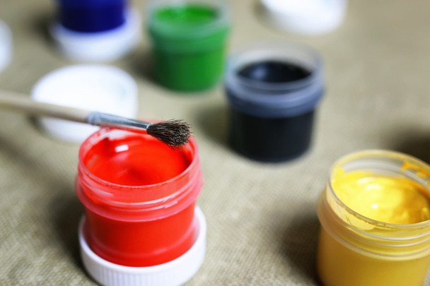 set of paint cans - Photo, Image