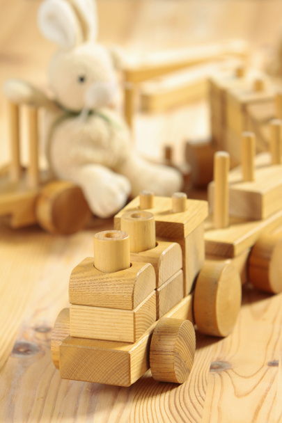 Dřevěné hračky - Fotografie, Obrázek