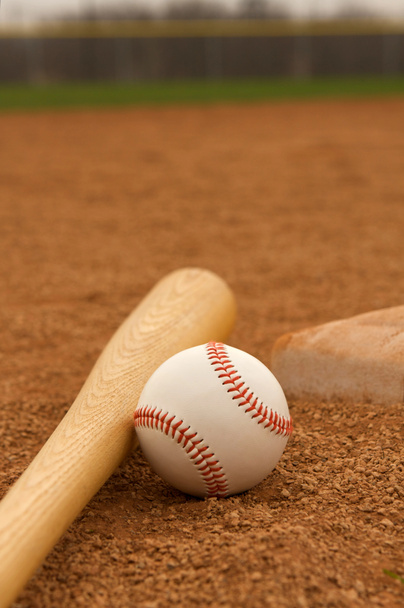 Baseball & Bat - Photo, Image